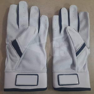 Gants de baseball en cuir à sangle réglable avec une forte adhérence de la paume et un contrôle de l'humidité pour la protection des mains - Product Image 5
