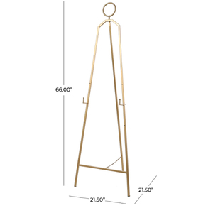 Premium Black Metal Painting <b>Easel</b> Stand with Adjustable Height for Home Decoration and Photo Display Floor <b>Easel</b> - Product Image 4