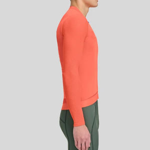 Jersey de Ciclismo de Alta Calidad para Hombre, Cuello Redondo, Transpirable, Manga Larga, Ajuste Cómodo, Venta al Por Mayor - Product Image 3