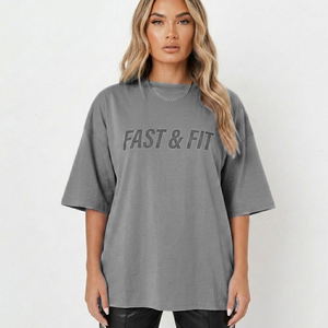 Hot Selling Summer Casual Knitted T-Shirt for Women High Quality Regular Fit Neck Custom Logo Breathable Eco-Friendly Plain - Product Image 5
