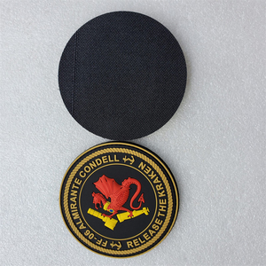 Custom Embossed <b>Matte</b> Badge Patches Logo 3D Raised Clothing Accessories OEM Supplier - Product Image 4