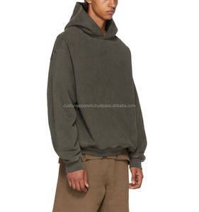 Sweat-shirts à capuche 100% coton avec logo brodé - Product Image 4