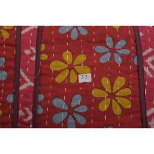 Bolsa de Mano Kantha de Algodón Hecha a Mano en India, Bolsa de Hombro Estilo Boho Vintage, Bolsa Reutilizable para Compras - Product Image 5
