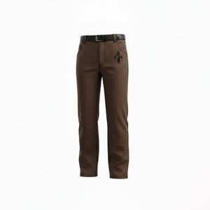 กางเกงยีนส์ผู้ชายคุณภาพพรีเมียม ผ้าฝ้าย 100% น้ำหนักเบา ระบายอากาศได้ดี ทรงตรงกลางลำตัว สไตล์ลำลอง ผ้ายีนส์ฟอกแบบวินเทจ รุ่น RIVIAN สำหรับฤดูร้อน - Product Image 4