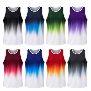 Camiseta Deportiva Personalizada para Hombre, Ligera, de Secado Rápido, Transpirable, sin Mangas, para Entrenamiento Atlético, Chaleco Deportivo con Logotipo Personalizado OEM - Product Image 2
