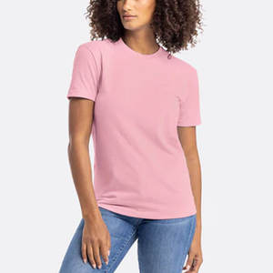 Next Level Custom Logo T Shirts Next Level Premium Soft Rib Knit T Shirt Softstyle Adult Short <b>Sleeve</b> T Shirt - Product Image 3