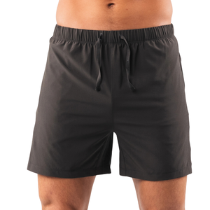 Pantalones Cortos Deportivos Swift de 5 Pulgadas para Hombre, Cintura Elástica con Cordón, Ligeros, de Secado Rápido, para Gimnasio, Correr, Fitness, Ropa Deportiva, Venta al Por Mayor OEM - Product Image 1