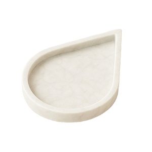 Venta caliente elegante bandeja Rectangular de mármol organizador de almacenamiento duradero para Cocina Oficina decoración del hogar pedido mínimo 10 Uds - Product Image 1