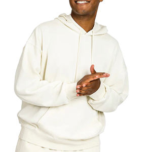 Plain Hoodies Wholesale OEM Vintage Streetwears Pullover Acid Wash Hoodie and <b>Sweatpants</b> <b>Set</b> Men's Tracksuit - Product Image 2