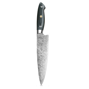 Couteau de Chef en Acier Damas Ultra-Tranchant, Couteau de Cuisine Forgé à la Main, Couteau Utilitaire de Cuisine Premium - Product Image 3