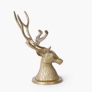 Support à bouteilles de vin en métal courbé, présentoir de bar moderne - Product Image 1