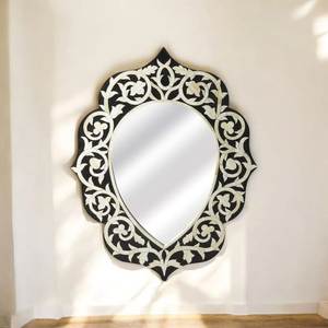 Decorative Modern Handmade Bone & Mother of Pearl Inlay Eco-Friendly <b>Wall</b> <b>Mirror</b> Frame by arif handicrafts from india - Product Image 1