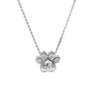 Pendentif élégant en moissanite, argent sterling 925, bijoux de créateur tendance, cadeau hip-hop étincelant pour femme - Product Image 1