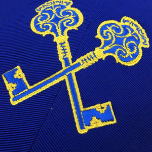Masonic Officer Collars Embroidered 3D Sew-On Customized Design for Scottish Rite Degrees-High Quality Masonic Officer Collars - Product Image 6