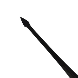 Instrument chirurgical dentaire hybride noir en acier inoxydable pour extraction de dents, type spatule droite - Product Image 2