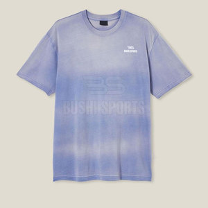 T-shirt vintage effet soleil délavé, sur mesure, coupe décontractée et tissu en coton lavé - Product Image 4