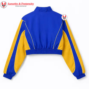 Sigma Gamma Rho Windbreaker <b>Lightweight</b> Windcheater Casual Trendy Outdoor Windproof Zip-Up Shell <b>Jacket</b> For <b>Women</b> - Product Image 3