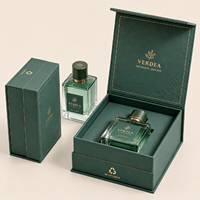 Boîtes en papier magnétique pour parfums de luxe, emballages cadeaux durables pour vêtements, cadeaux de fêtes, solutions d'emballage personnalisées de luxe