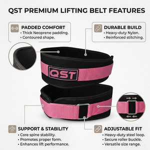 Équipement de soutien pour la musculation, ceinture de musculation athlétique, fournisseur de marques privées, ceintures de musculation - Product Image 4