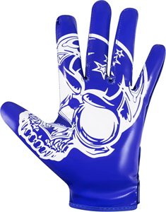 ถุงมือรับบอลอเมริกันฟุตบอล Pro Grip คุณภาพสูง ฝ่ามือเหนียวแน่น สีและโลโก้ปรับแต่งได้ น้ำหนักเบา - Product Image 3