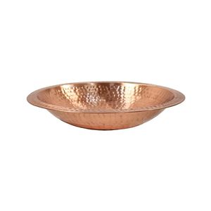 Stylish Copper <b>Fire</b> <b>Pit</b> Bowl Traditional Outdoor Heating Solution Elegant Backyard Patio Garden Decor For Entertaining Guests Ha - Product Image 2