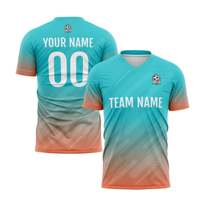 Maillot de football sur mesure de haute qualité, séchage rapide, pour entraînement, fabriqué avec une qualité supérieure, maillot de football unisexe - Product Image 2