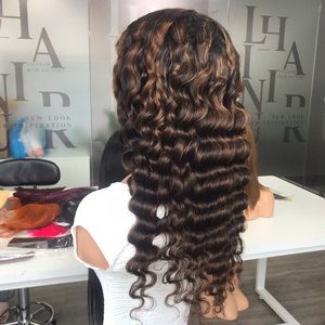 Pas cher Perruque 180% Densité Cheveux Humains Vietnamiens Remy Perruque Personnaliser Perruque SA - Product Image 1