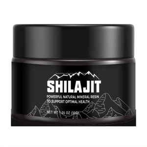 Résine de Shilajit de qualité alimentaire brute, séchée au soleil, haute puissance, en vrac en bouteille, prix fabricant, OEM - Product Image 1