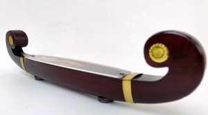 Bateau miniature artisanal du Kerala sur base en bois, rempli d'épices véritables, cadeau décoratif traditionnel - Product Image 2