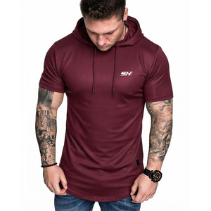 Adjustable Drawstring Men's Training Hoodie High Quality Polyester Cotton Blend Material Anti Wrinkle Eco Friendly Custom Hoodie - Product Image 1