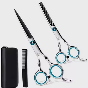Tijeras Profesionales de Acero Inoxidable con Punta Afilada para Adelgazar el Cabello, 32 Dientes, para Diestros, Herramientas de Corte de Cabello de Salón de Alta Calidad - Product Image 5