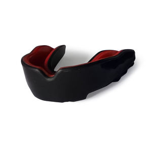 Protège-dents sportif double couche en silicone moulable, équipement de protection sportive pour la boxe, léger, ajustement universel pour adultes - Product Image 2