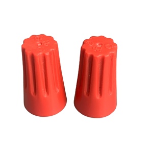 Đầu Nối Dây Vít Màu Đỏ Đầu Nối Dây Điện Nắp Có Gân - Product Image 1