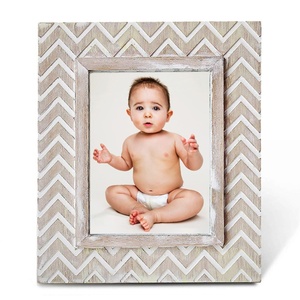 Unique Design Best Quality Top Selling 100% Natural Solid Mango Wood Photo <b>Frame</b> <b>White</b> Wash Color Home Decoration & Gifts Use - Product Image 1