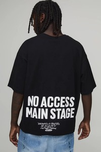 men oversized boxy fit shirt drop shoulder loose fit heavy cotton streetwear <b>tshirt</b> bulk order wholesale supplier manufacturer - Product Image 2