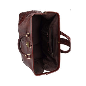 Sac de voyage en cuir à motif crocodile, sac de sport à fermeture éclair, sac de voyage pour homme, produit de haute qualité - Product Image 4