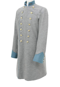 Manteau sur mesure pour homme 100 % laine, double boutonnage, style vintage médiéval, imperméable, avec rembourrage en coton - Product Image 2