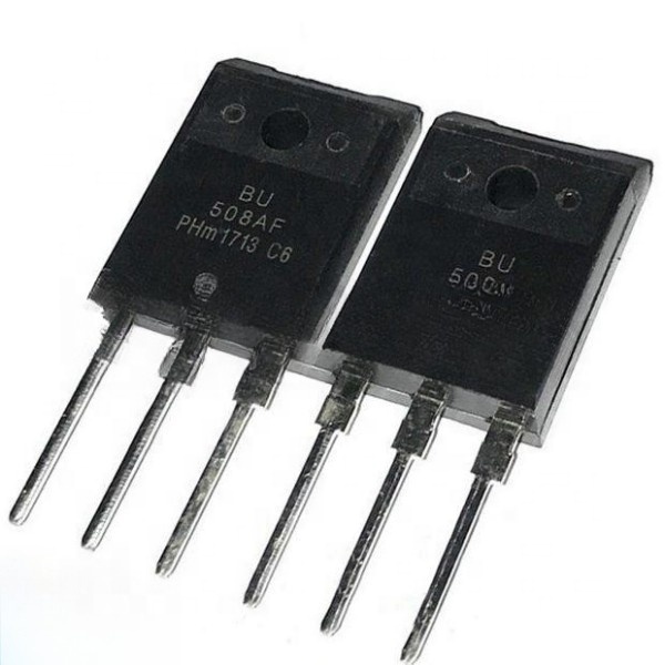 STOCK BU2508AF High Voltage NPN Power Transistor TO220 Switching Transistor Fast Switching CRT Display Power Amplifier