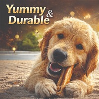 Barritas de Carne de Res Orgánicas Naturales para Perros, Masticables, Altos en Proteínas, Sin Granos, Seguros, Refuerzan el Sistema Inmunitario, Saludables, Duraderos, para el Cuidado Dental y de las Articulaciones