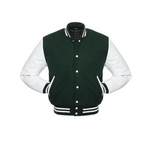 Chaqueta Varsity de Lona Cruzada Elegante y a la Moda para Hombre, con Logotipo Personalizado, Transpirable, 100% Lana, Servicio OEM - Product Image 3