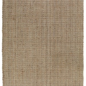 Alfombras de Yute y Cáñamo Tejidas a Mano en Color Beige y Marrón de Nomadic Threads, Alfombras Rectangulares a Rayas de Color Sólido para el Hogar, el Pasillo y el Dormitorio - Product Image 6