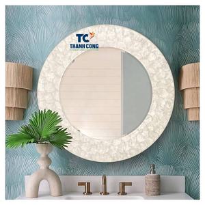 Design Focused MOTHER OF PEARL COMPACT MIRROR production MOTHER OF PEARL MIRROR long term partner Vietnam - Product Image 1