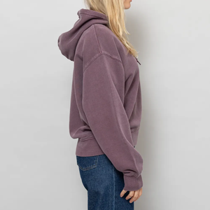 Sudaderas con Capucha Unisex de Gran Tamaño, Estampadas, Otoñales, OAM, de Buena Calidad, Sin Cordones, Negras, Lavadas al Ácido, para Hombre y Mujer - Product Image 4