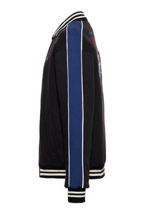 Nouvelle arrivée, veste de baseball pour homme, automne-hiver, manches longues, 100% coton, col en polaire, formelle, brodée, jacquard, tendance - Product Image 4