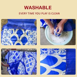 อุปกรณ์ออกกำลังกายกลางแจ้งแบบพอยหมุนได้ 3 มิติ สีสันสดใส คล้ายผ้าไหม สำหรับฝึกโยนพอยรูปมังกรเป็นเกลียว - Product Image 3