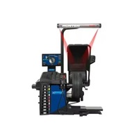Système d'alignement de roues 3D monophasé automatique haute précision Hunter pour pneus de voiture, affichage LED 250W, garantie 2 ans