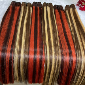 ผมต่อแบบตรงผมทรงตรงชาวเวียดนามมัดผมสองชั้นแบบ100% - Product Image 4