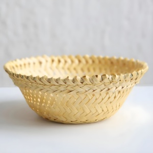Cesta de bambú para guardar frutas, cesta pequeña tejida a mano, cestas tejidas para cocinas, mejor precio - Product Image 3