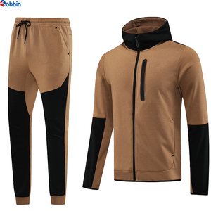 Ensemble de survêtement pour homme, tendance, vêtements pour homme, jogging, sport, 2 pièces, pantalon, 100% coton, costume personnalisé de haute qualité, survêtement pour homme - Product Image 1