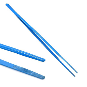 Pinzas de Alta Calidad para Alimentación de Serpientes, Color Azul, Acero Inoxidable, Pinzas Largas para Alimentación de Insectos, Agarre Antideslizante, Pinzas Largas - Product Image 1